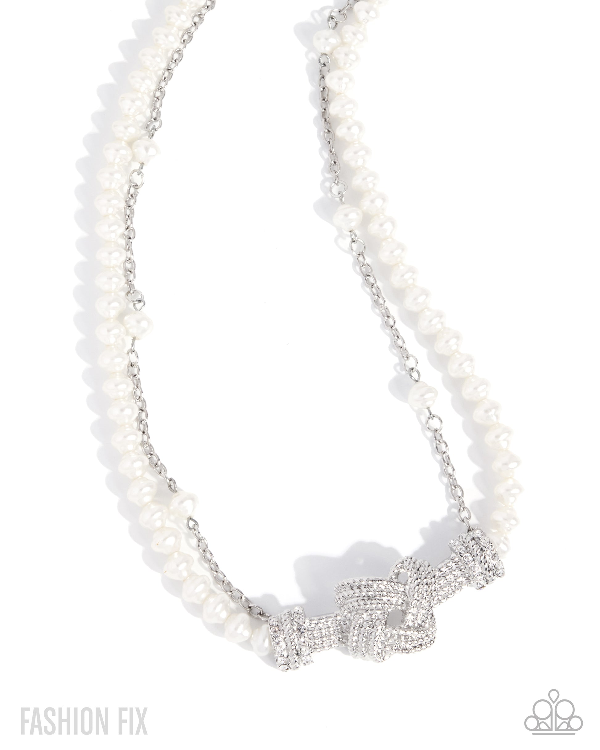 Select Sass - white - Paparazzi necklace