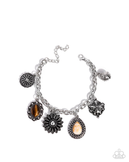 Select Stones - brown - Paparazzi bracelet