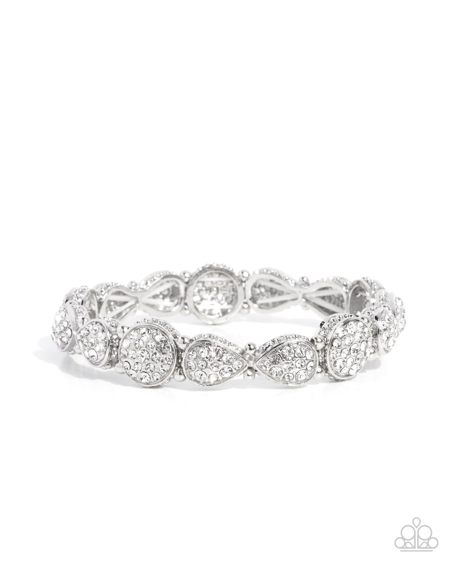 Self-Assured Shimmer - white - Paparazzi bracelet