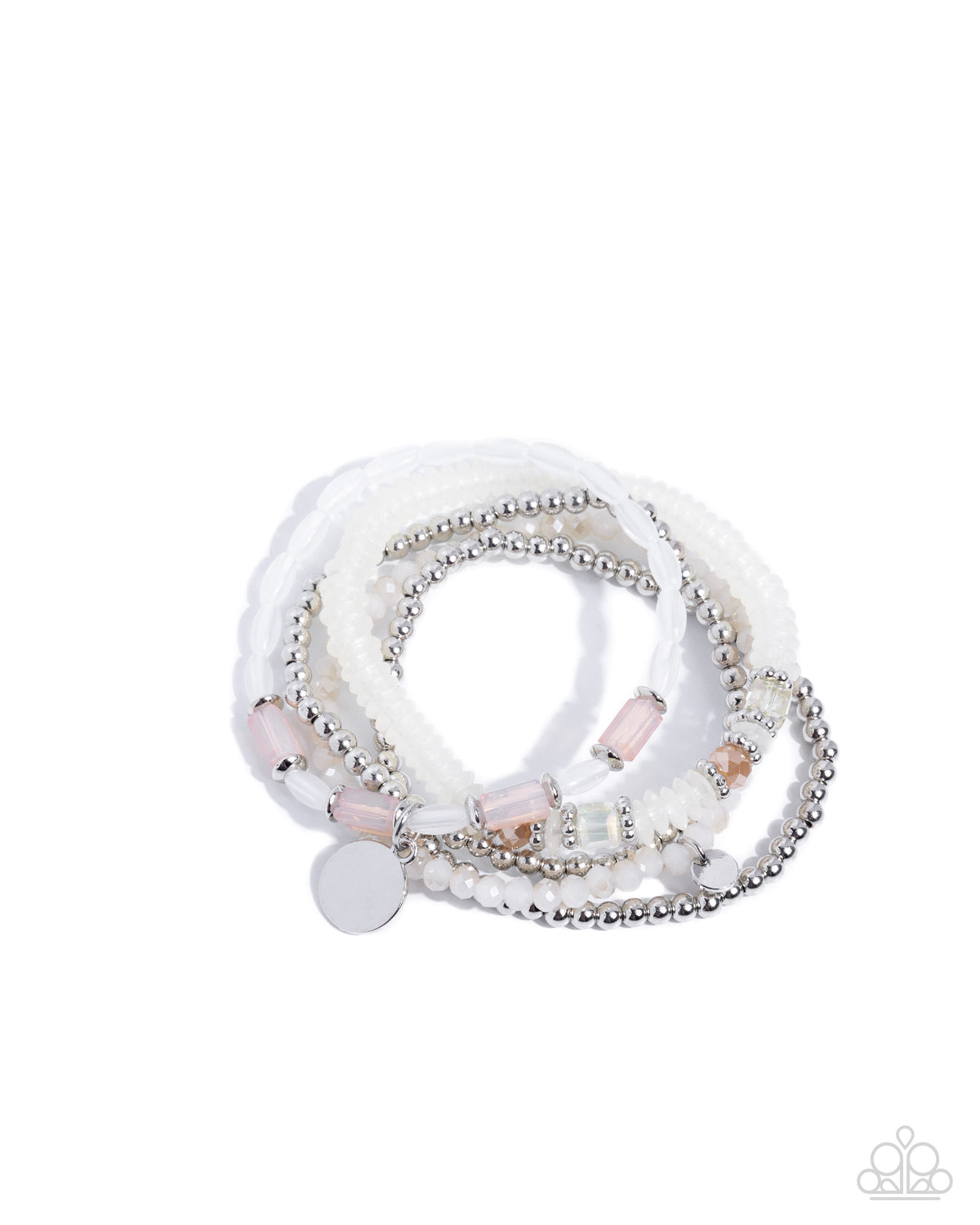 Semester Strands - white - Paparazzi bracelet