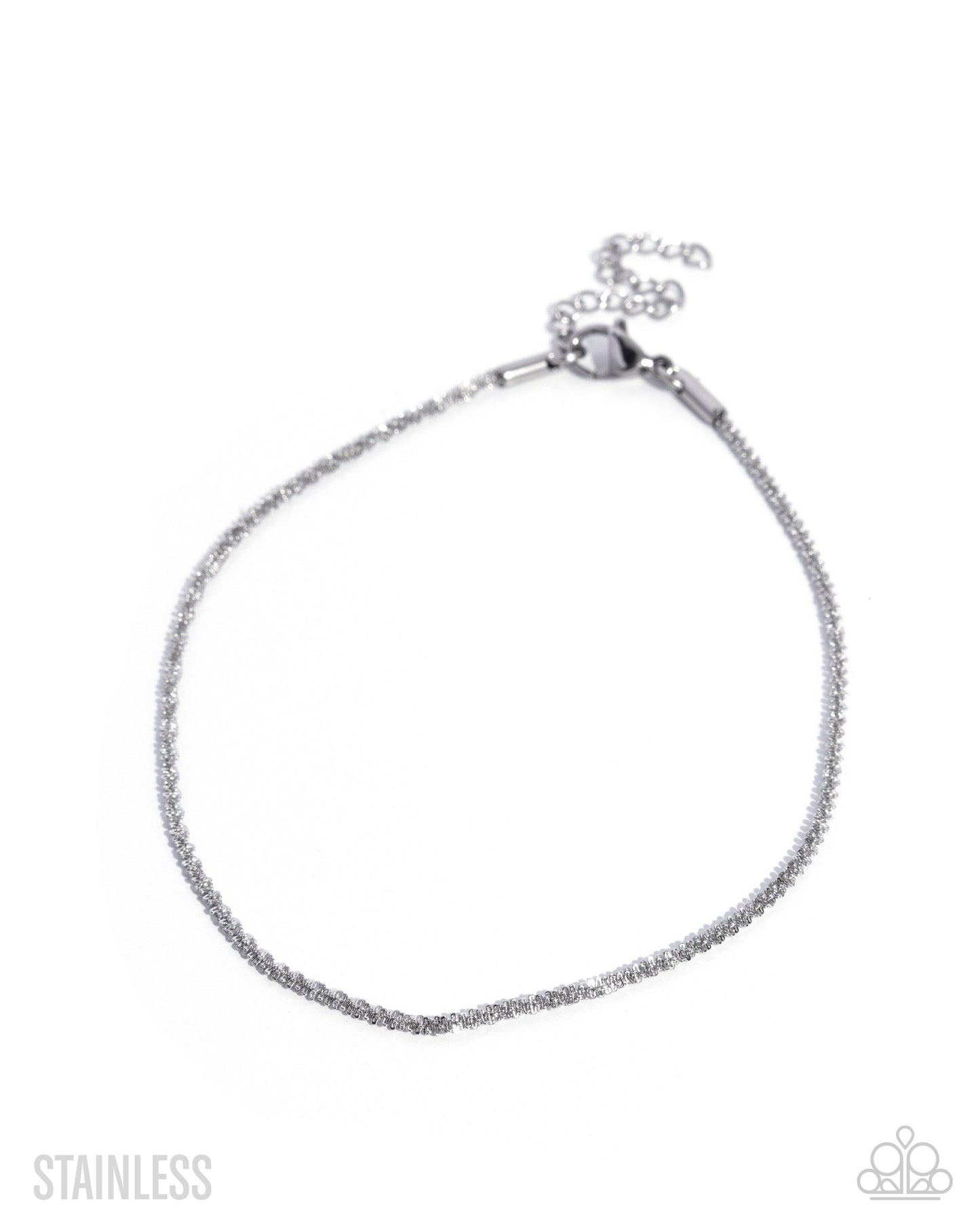 Sensational Strength - silver - Paparazzi anklet