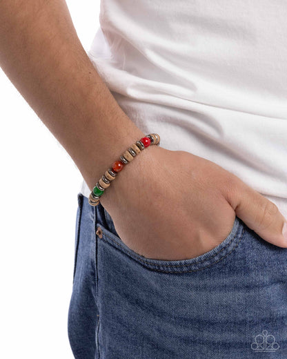 Sense of Purpose - multi - Paparazzi MENS bracelet