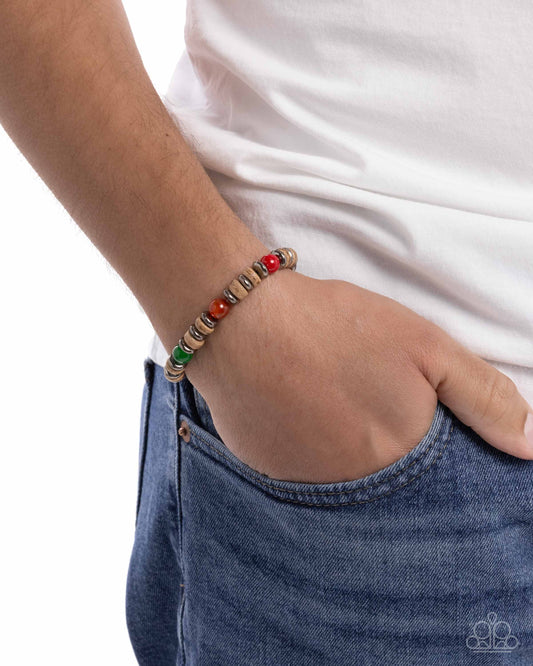 Sense of Purpose - multi - Paparazzi MENS bracelet