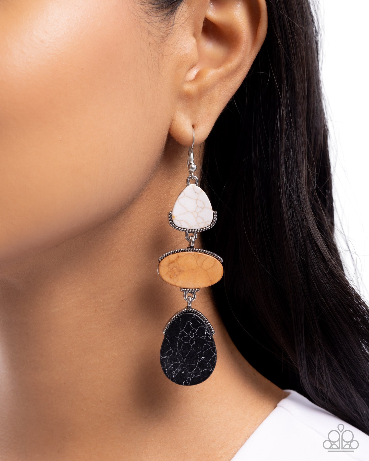 Sense of RUMOR - multi - Paparazzi earrings