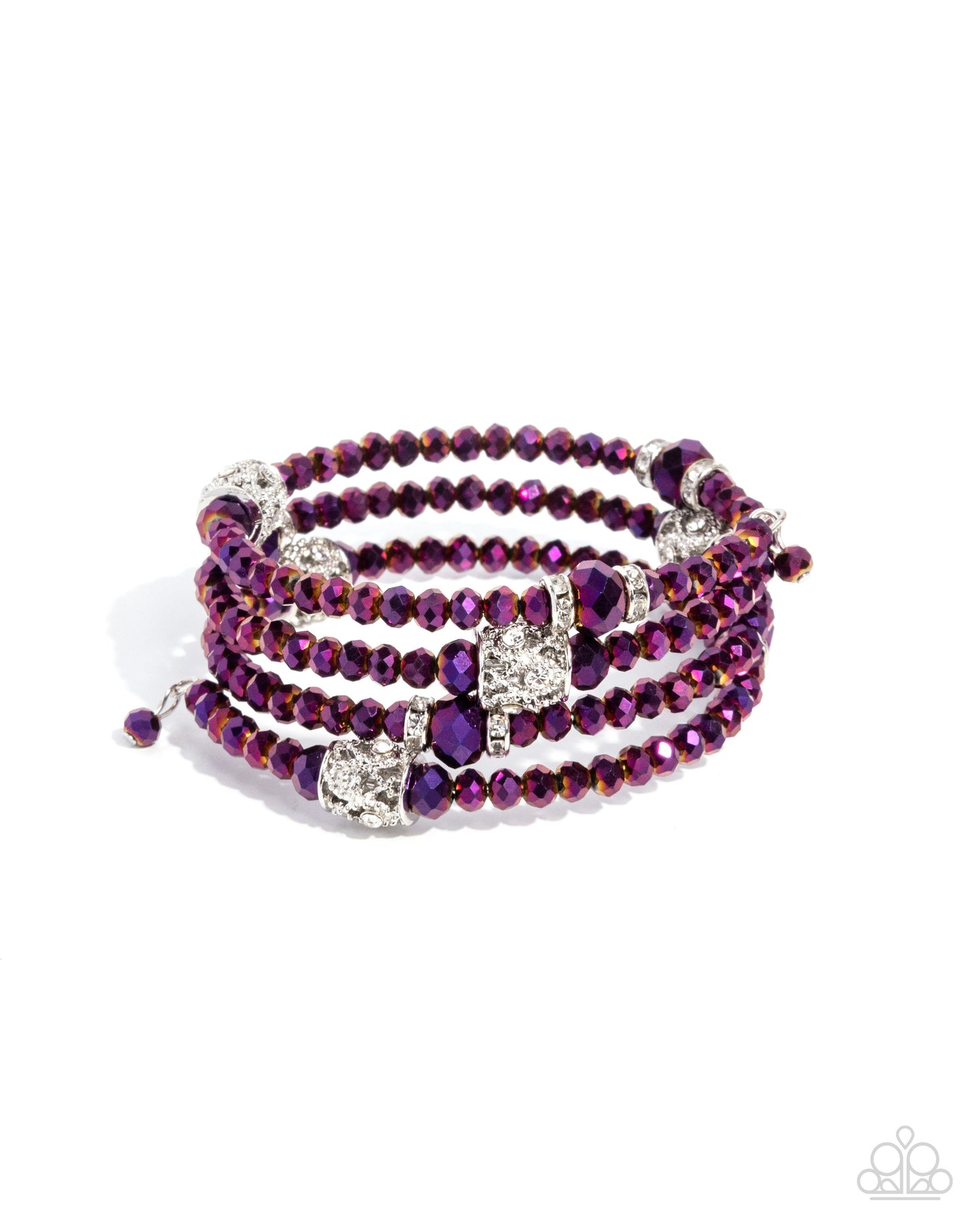 Sensible Shimmer - purple - Paparazzi bracelet