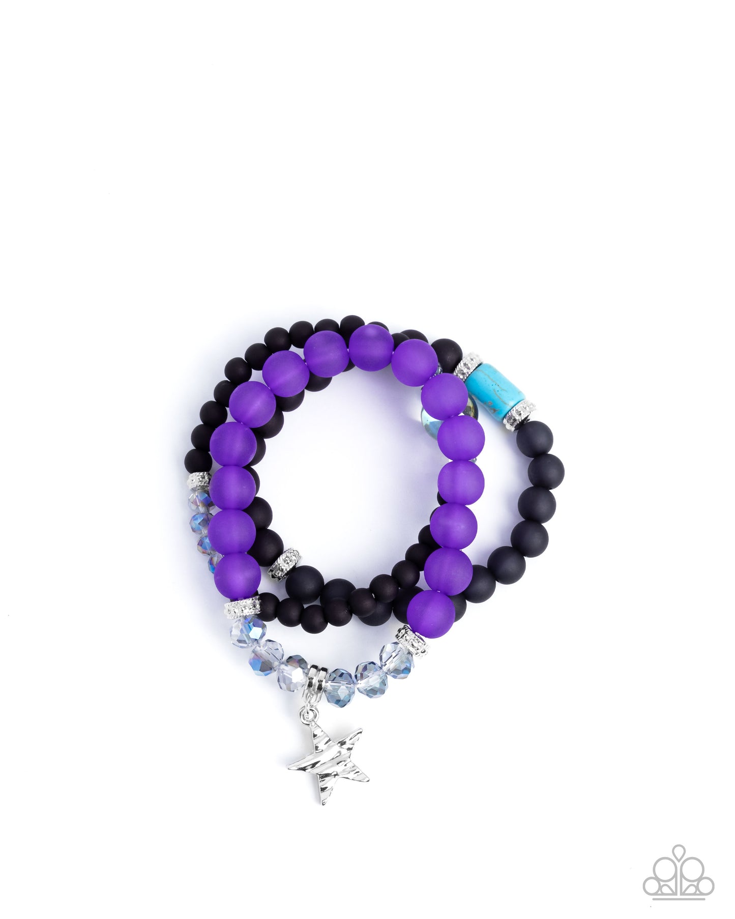 Sensible Star - purple - Paparazzi bracelet