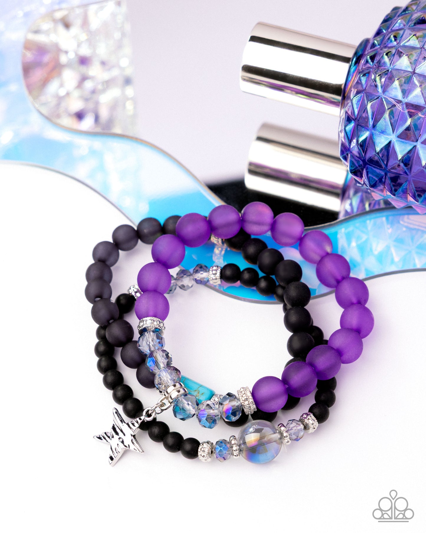 Sensible Star - purple - Paparazzi bracelet