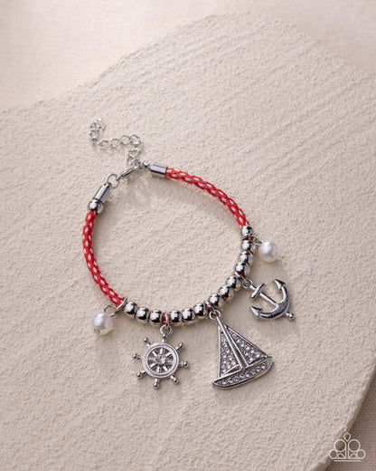 Sentimental Sailboat - multi - Paparazzi bracelet