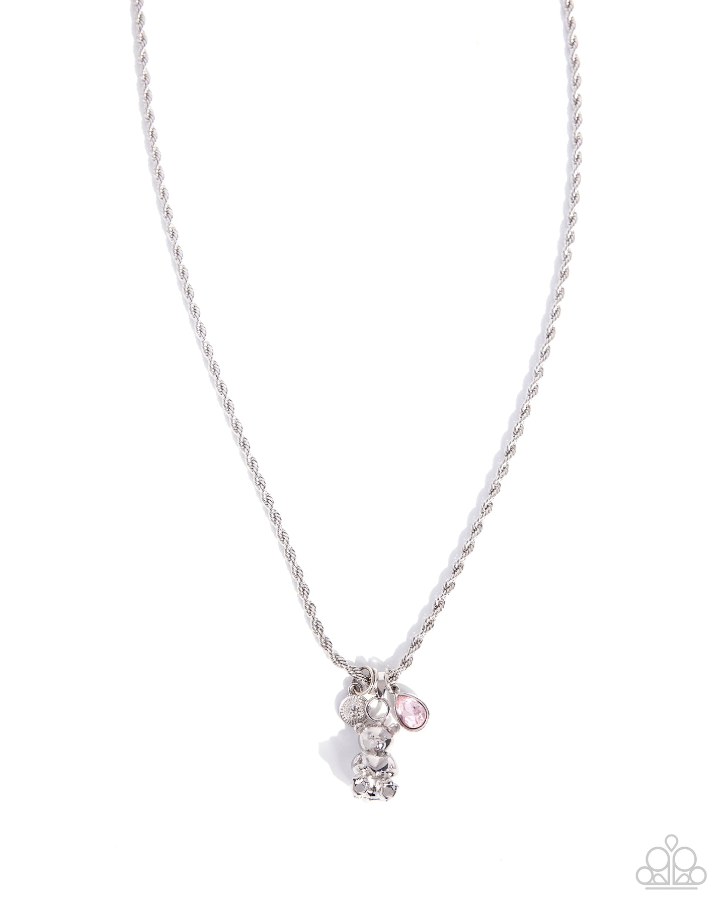 Sentimental Scraps - pink - Paparazzi necklace