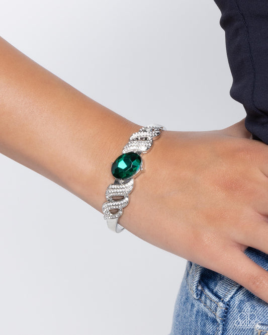 Sentimental Society - green - Paparazzi bracelet