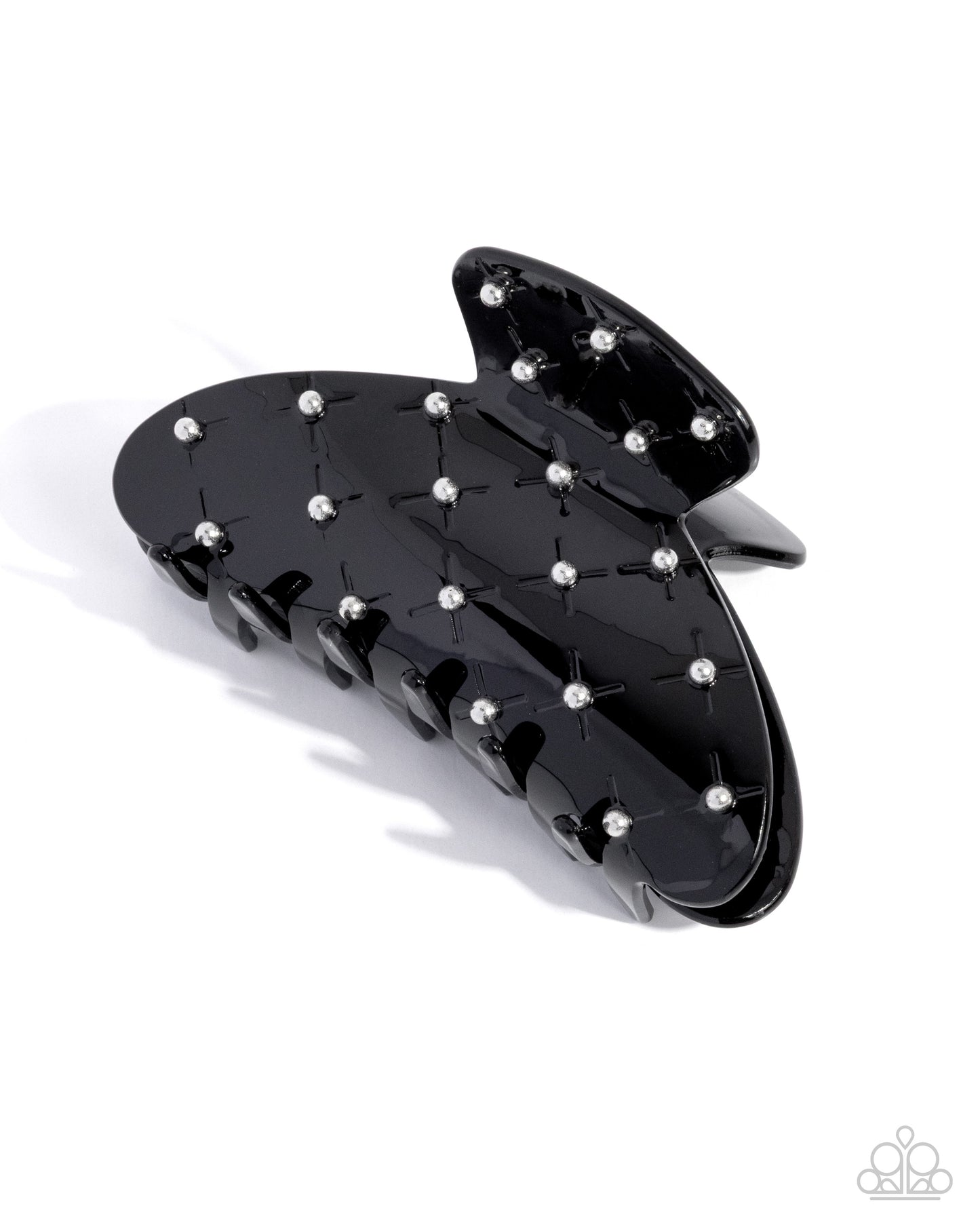Sentimental Studs - black - Paparazzi hair clip