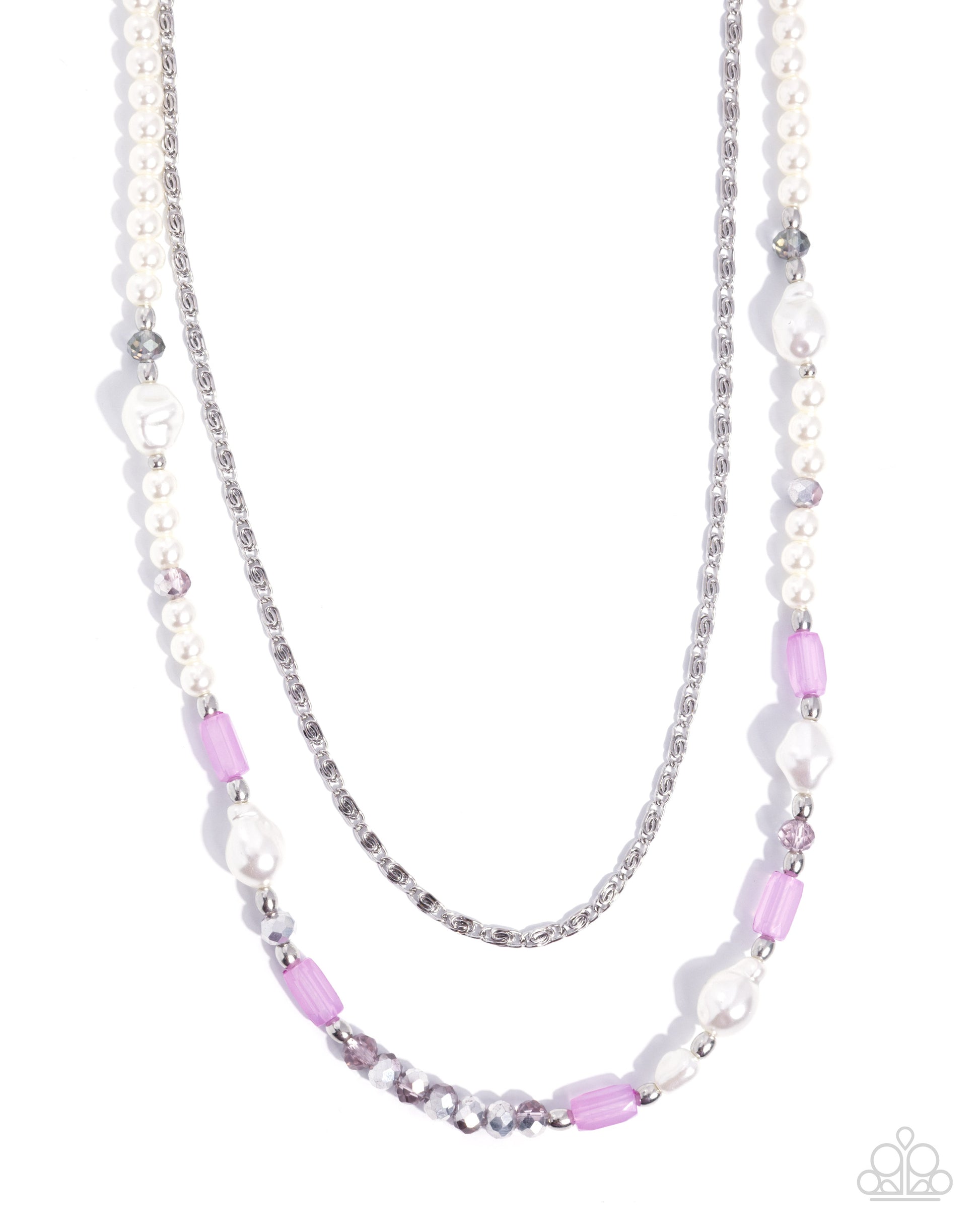 Sentimental Sway - purple - Paparazzi necklace