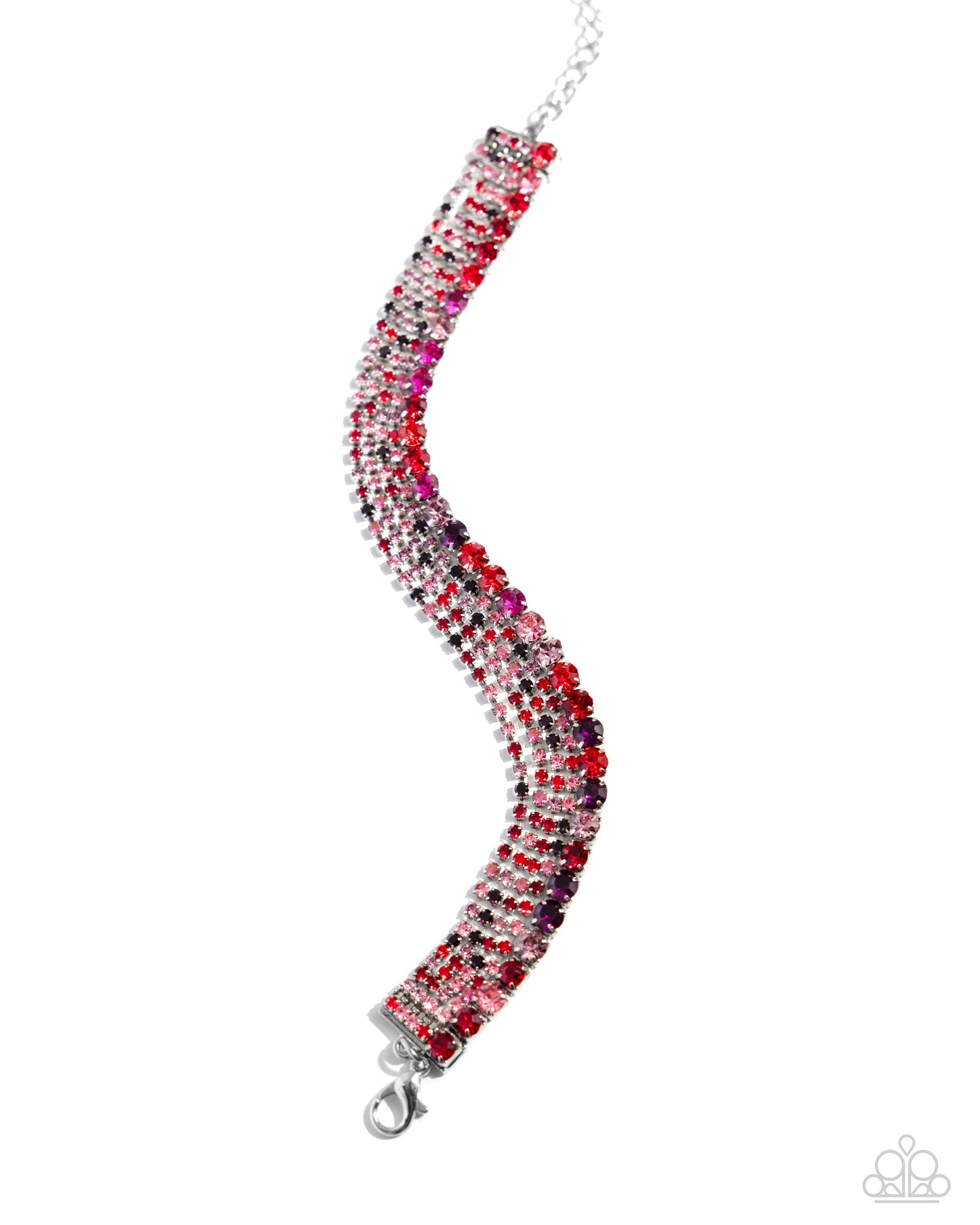 Serendipitous Strands - red - Paparazzi bracelet
