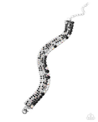 Serendipitous Strands - silver - Paparazzi bracelet