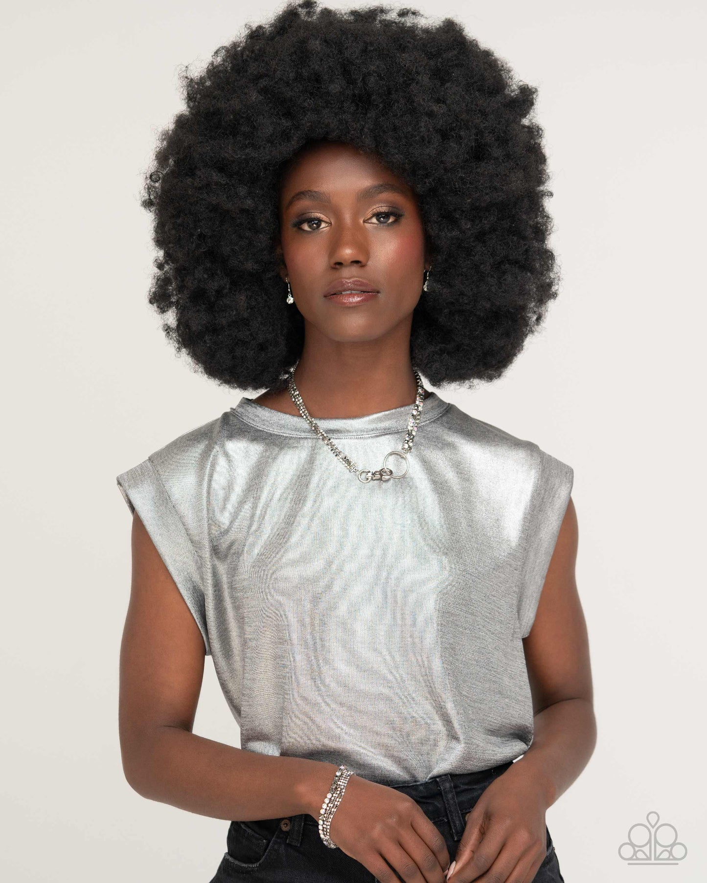 Serendipitous Strands - silver - Paparazzi bracelet