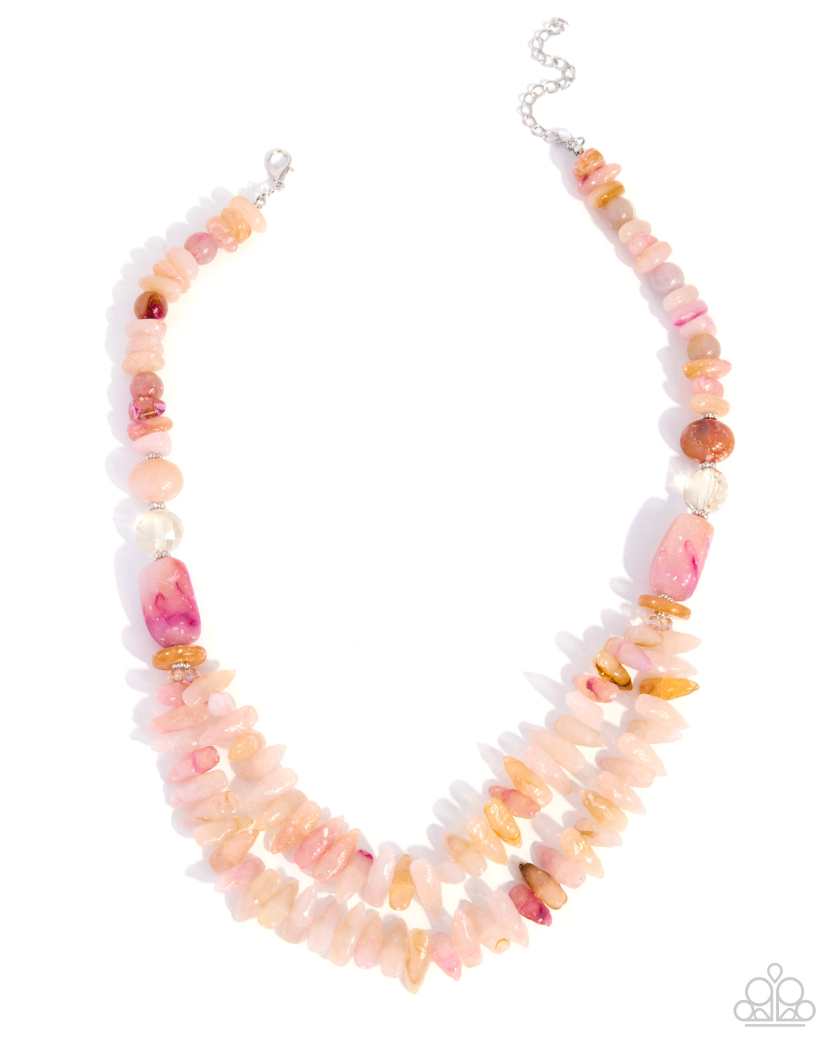 Serene Scale - pink - Paparazzi necklace