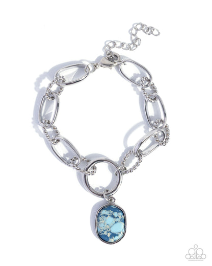 Serene Sensation - blue - Paparazzi bracelet
