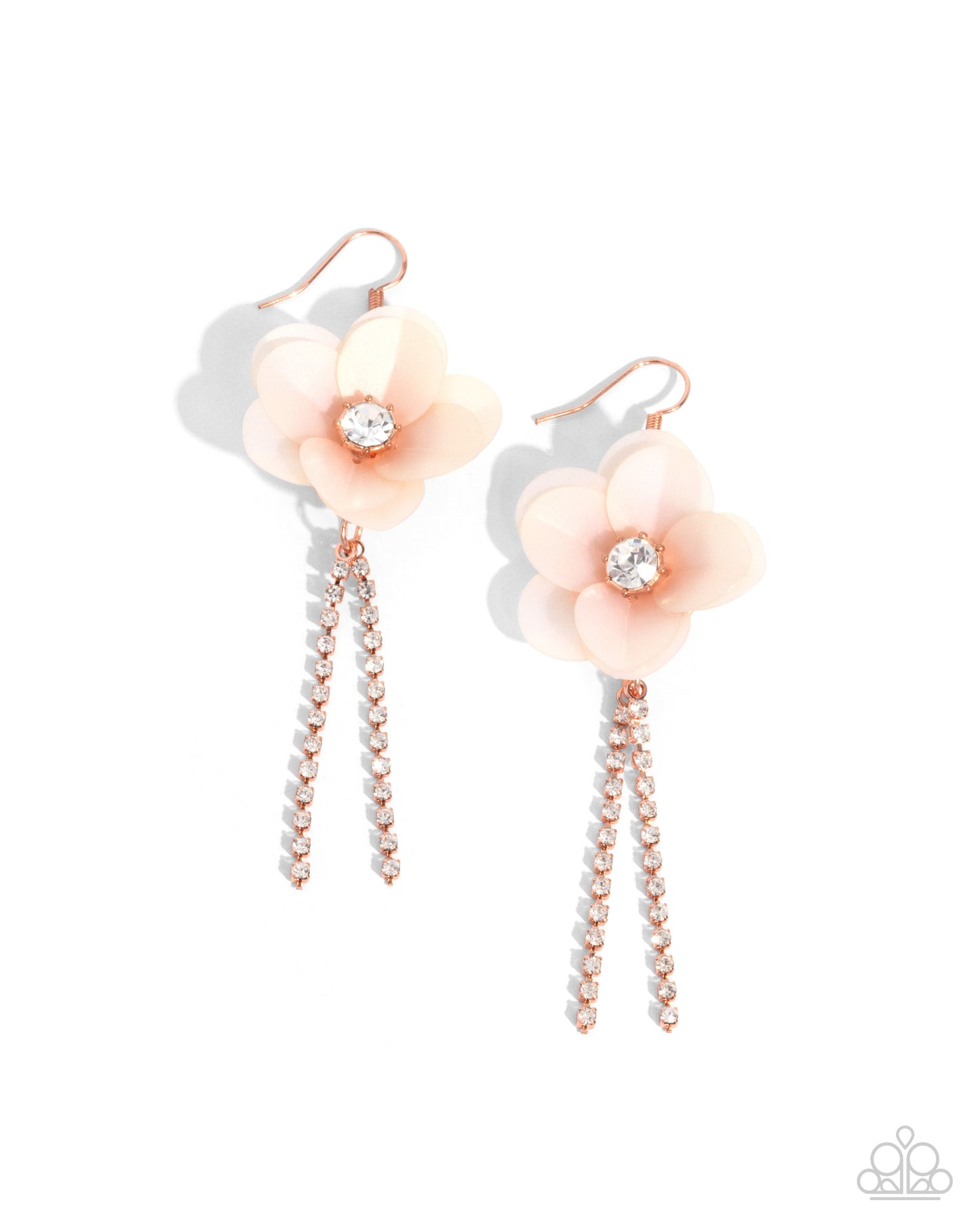 Serene State of Mind - copper - Paparazzi earrings