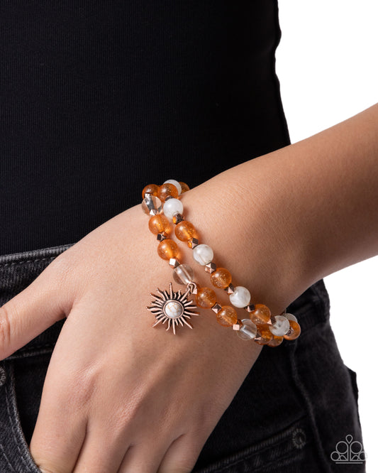 Serene Sunrise - copper - Paparazzi bracelet