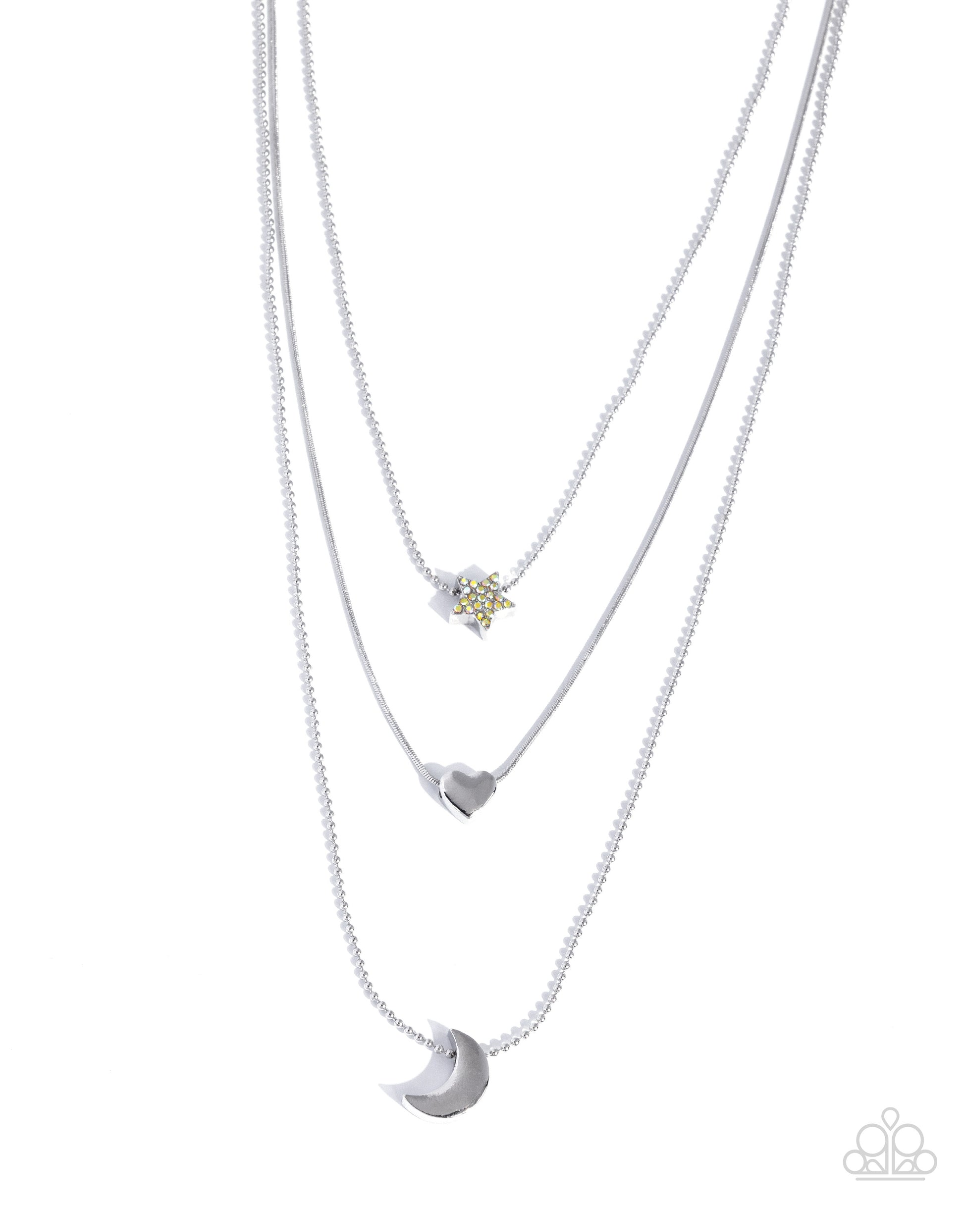 Serious Shapes - yellow - Paparazzi necklace