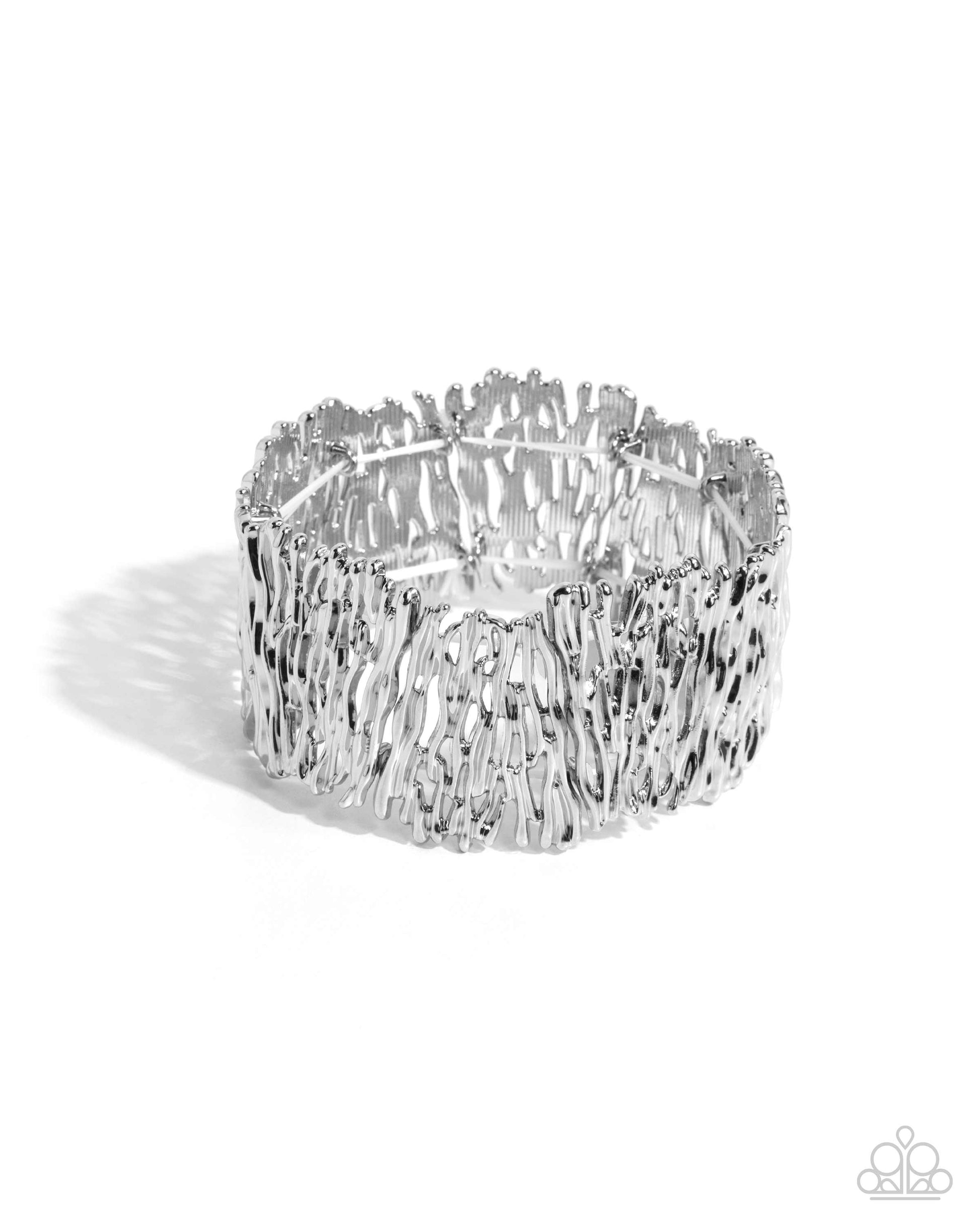 Settle the Score - silver - Paparazzi bracelet