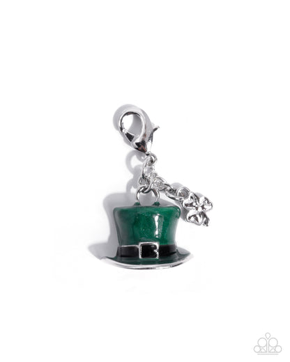 Shamrock Season - green - Paparazzi charm bracelet
