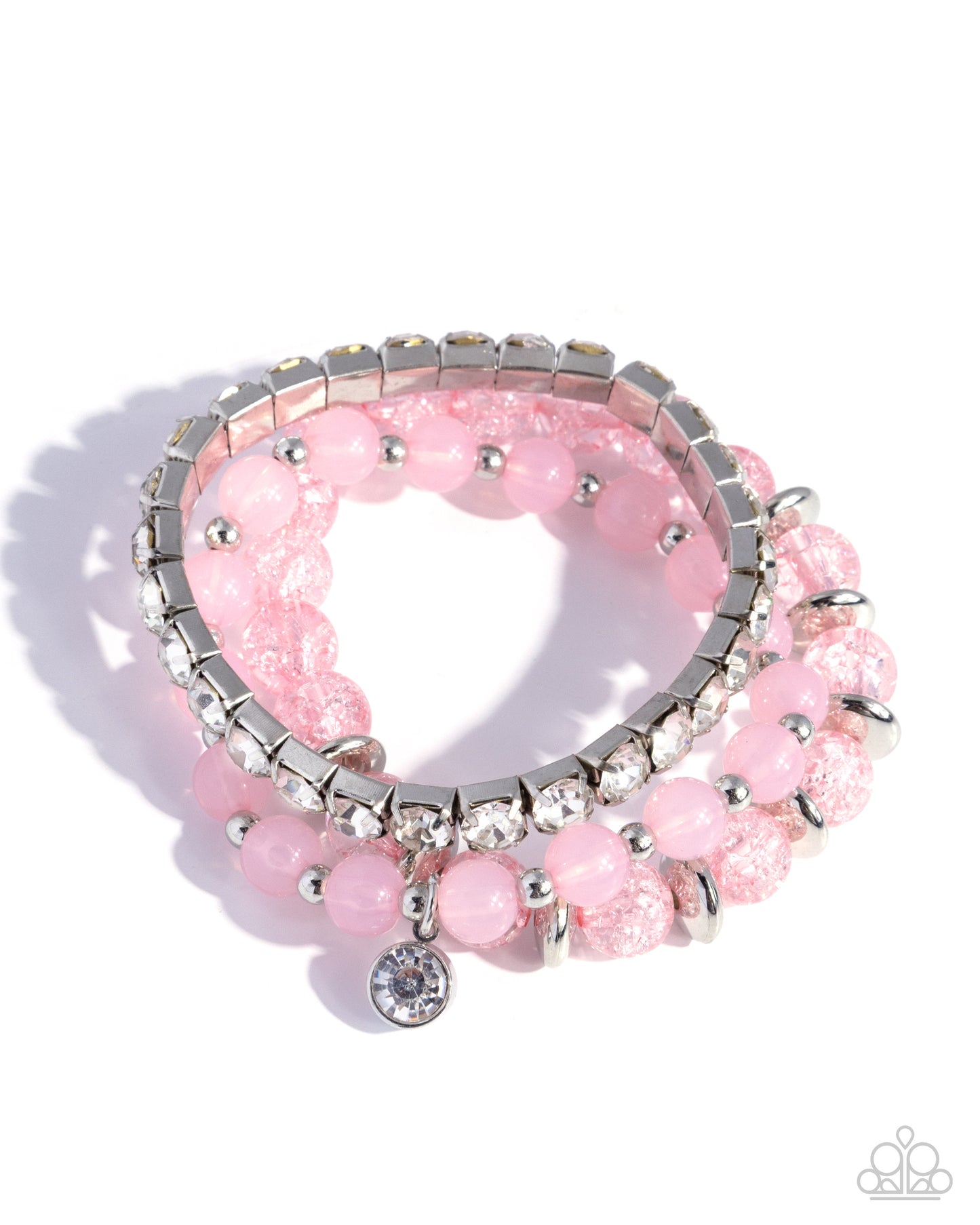 Shattered Style - pink - Paparazzi bracelet