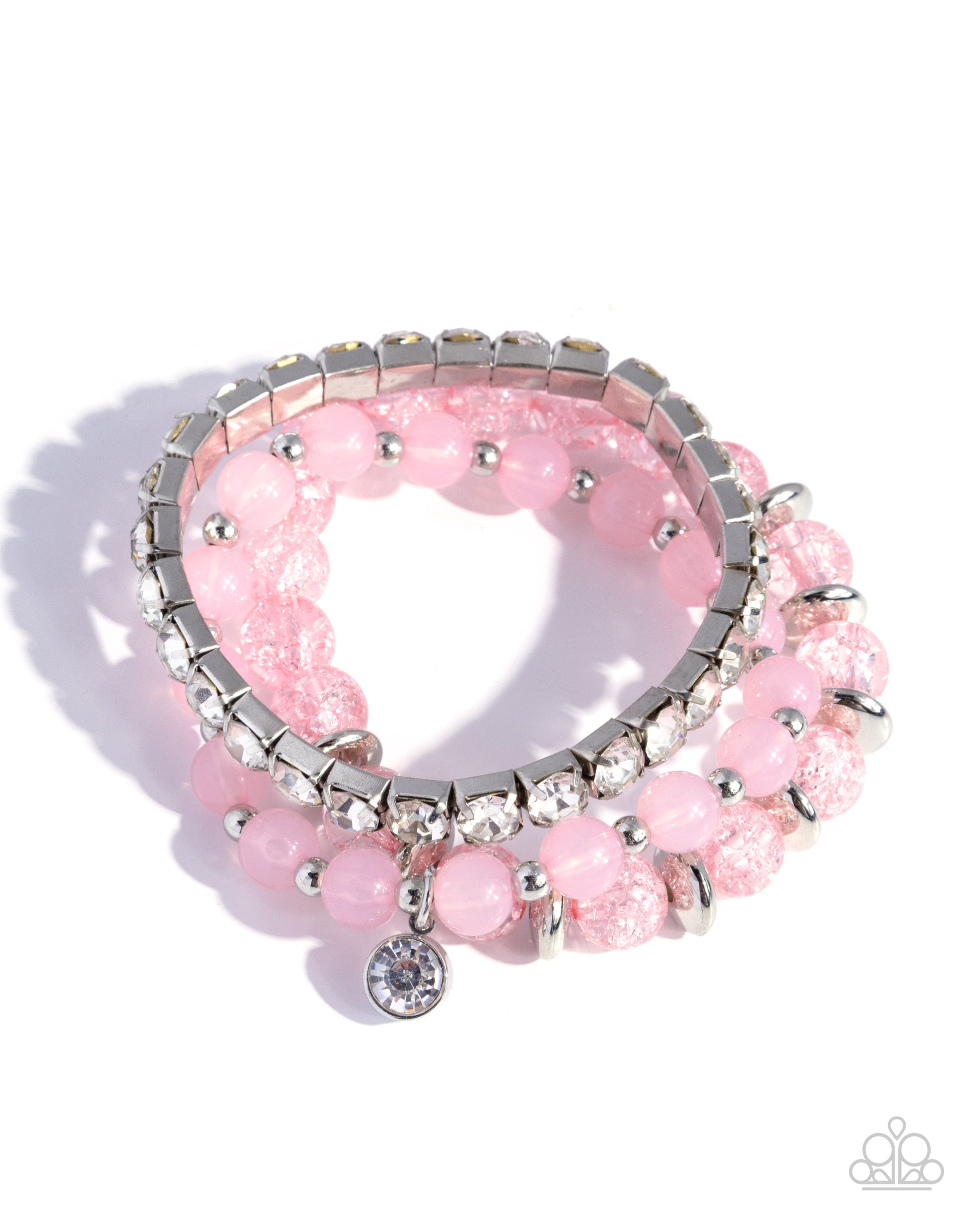 Shattered Style - pink - Paparazzi bracelet