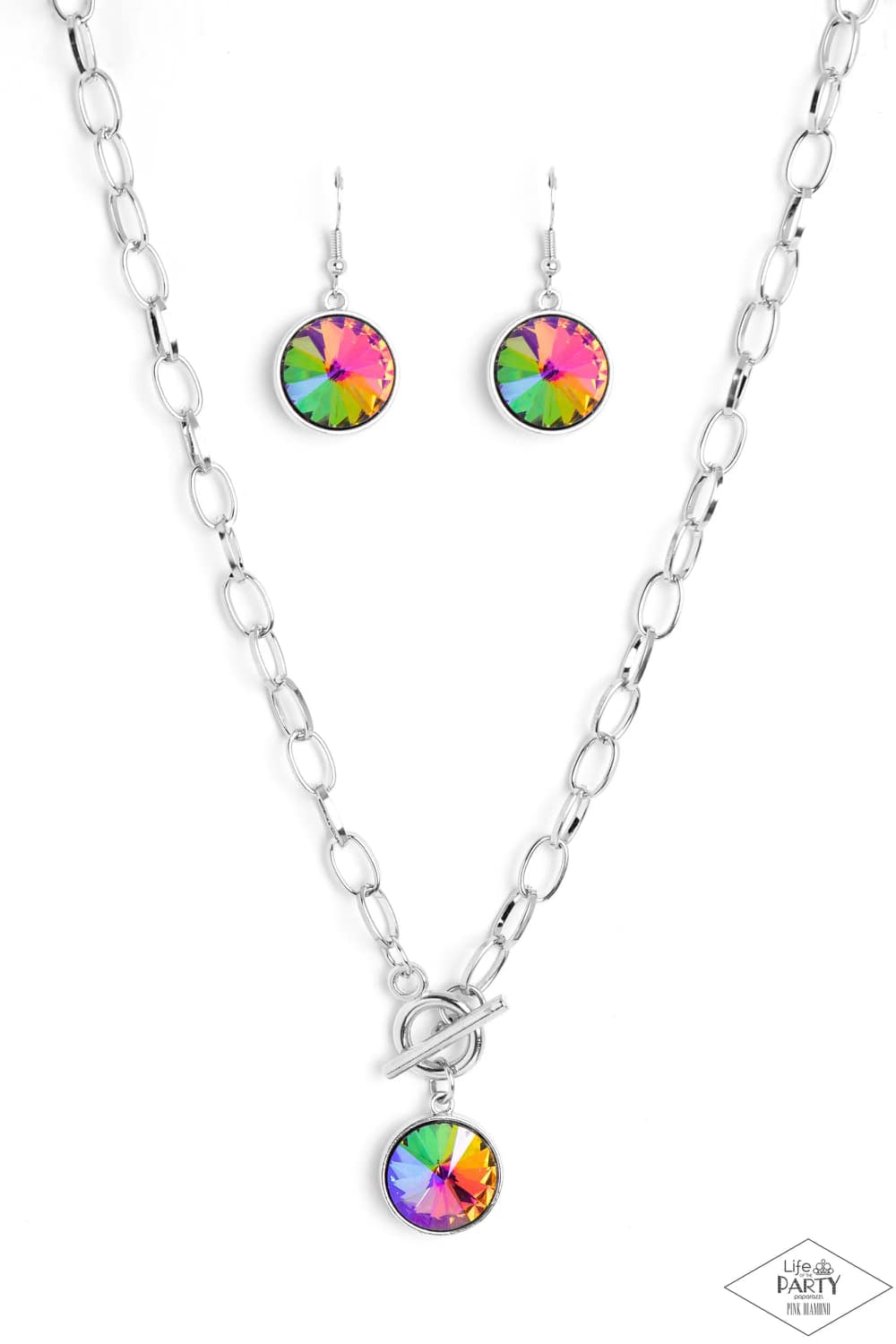 She Sparkles On - multi - Paparazzi necklace