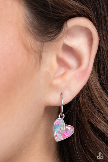 Shell Signal - pink - Paparazzi earrings
