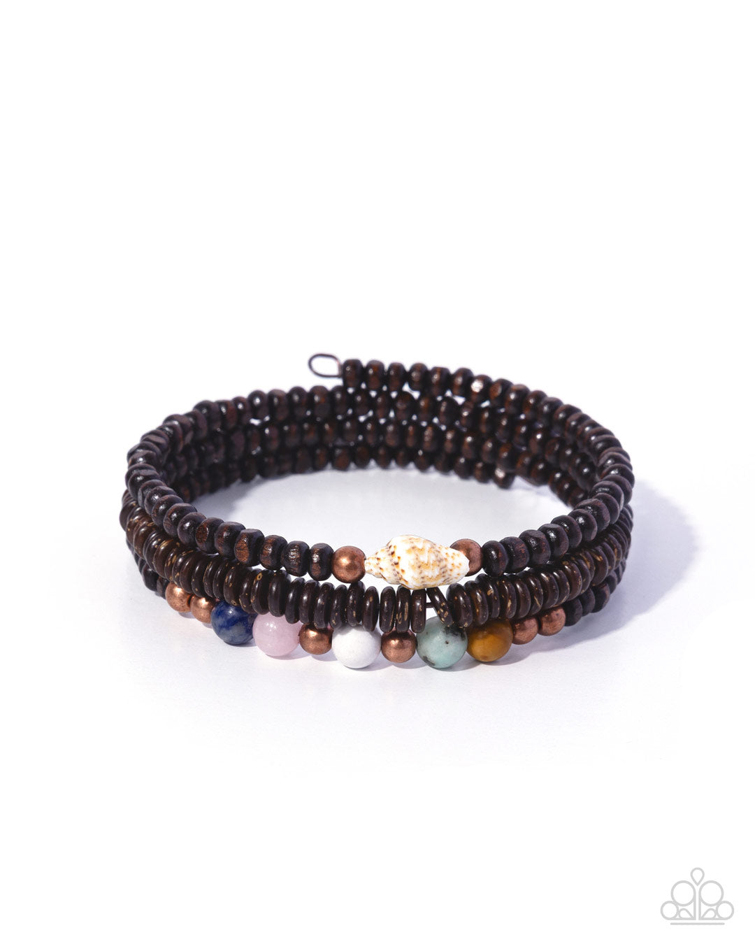 Shell Specialty - copper - Paparazzi bracelet