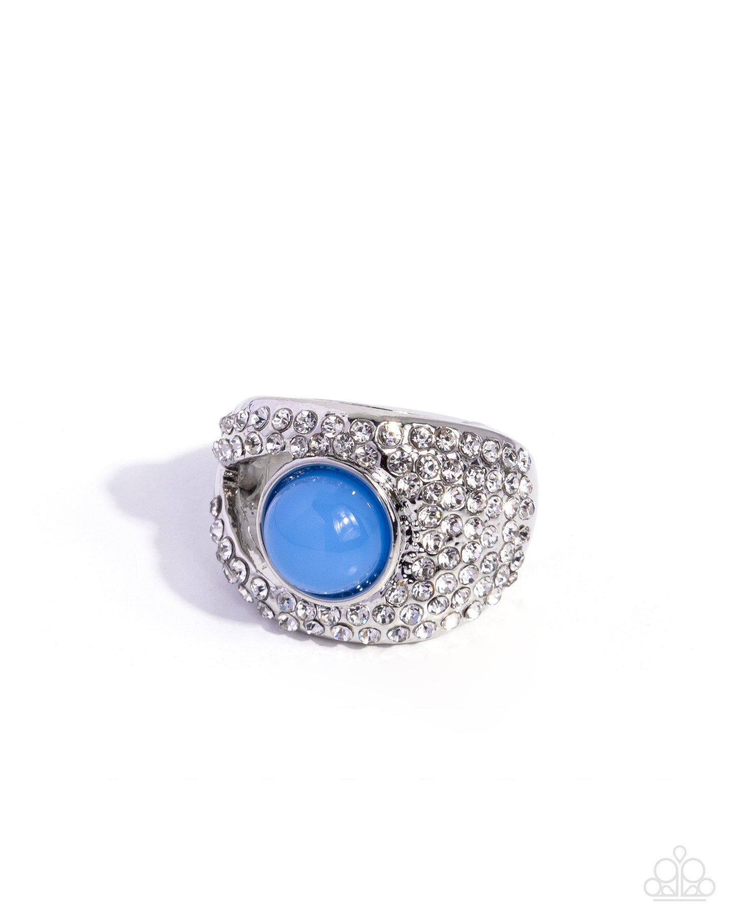 Shimmer Session - blue - Paparazzi ring
