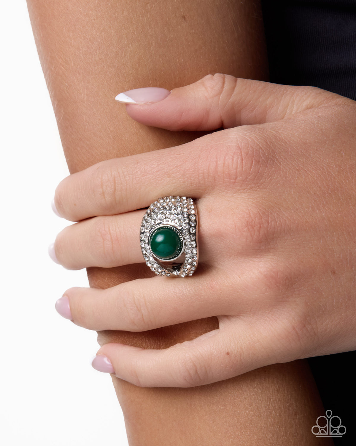 Shimmer Session - green - Paparazzi ring