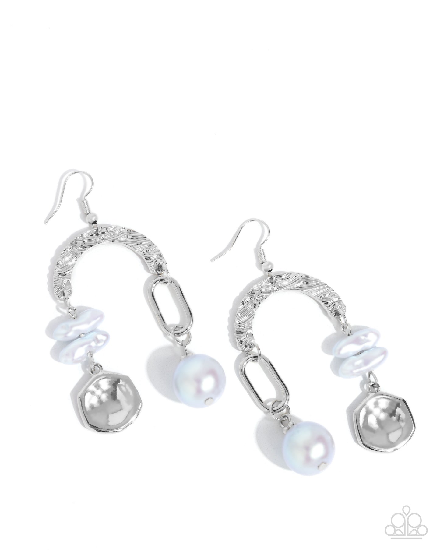 Shimmer Suggestion - blue - Paparazzi earrings