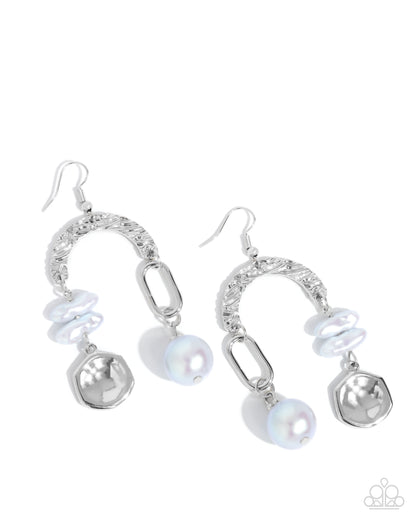 Shimmer Suggestion - blue - Paparazzi earrings