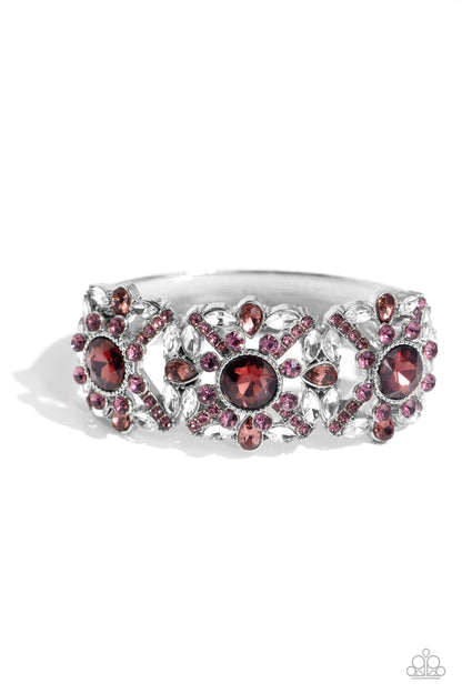 Shimmering Solo - purple - Paparazzi bracelet
