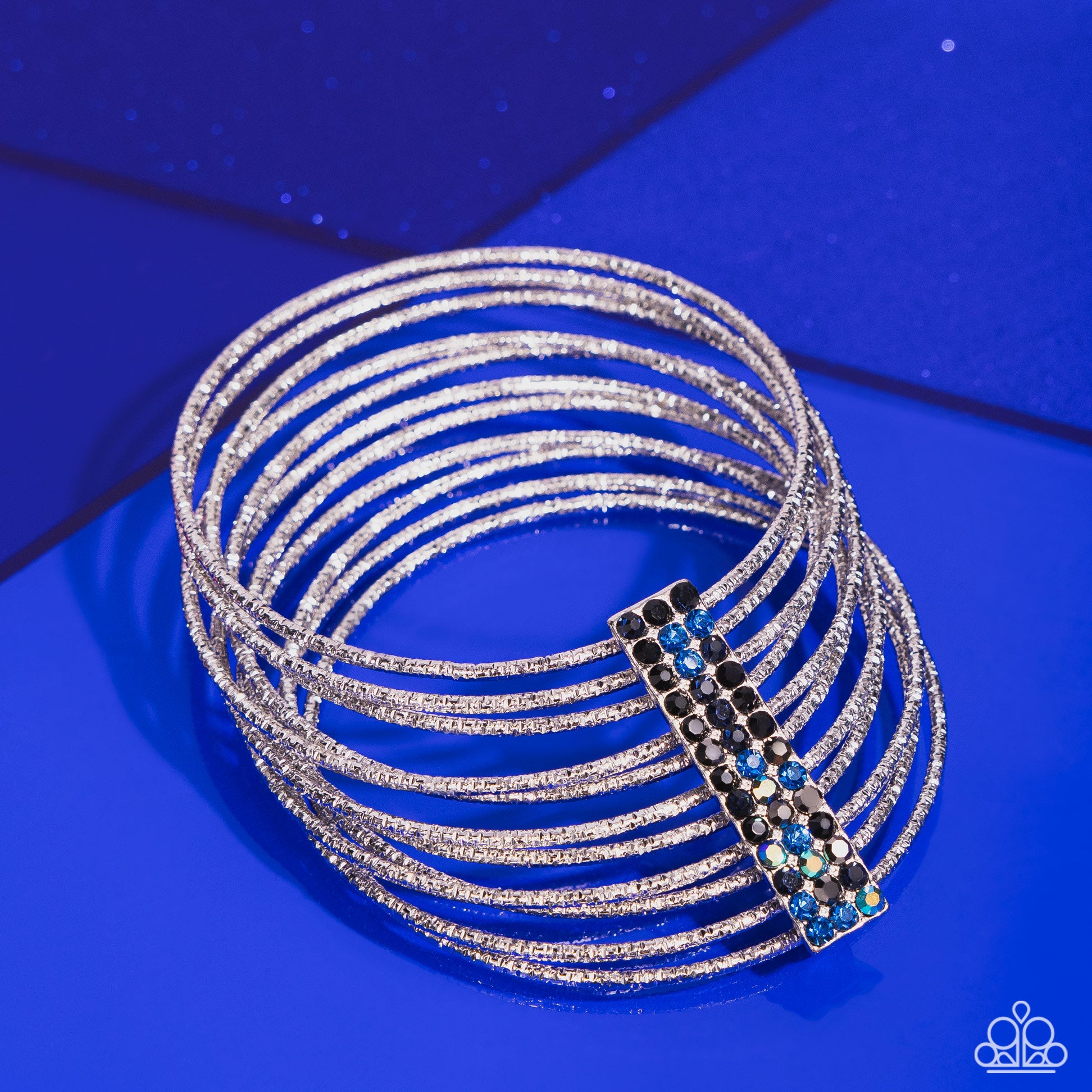 Shimmery Silhouette - multi - Paparazzi bracelet – JewelryBlingThing