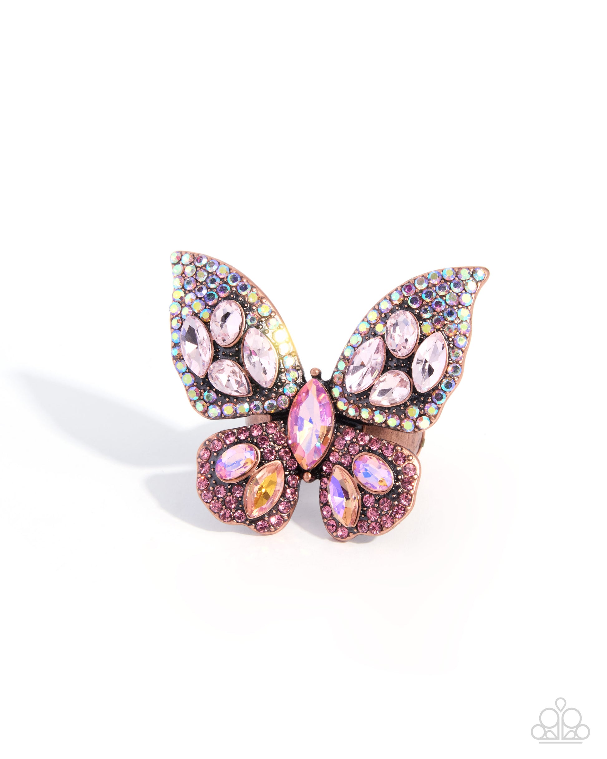 Shimmery Singularity - copper - Paparazzi ring
