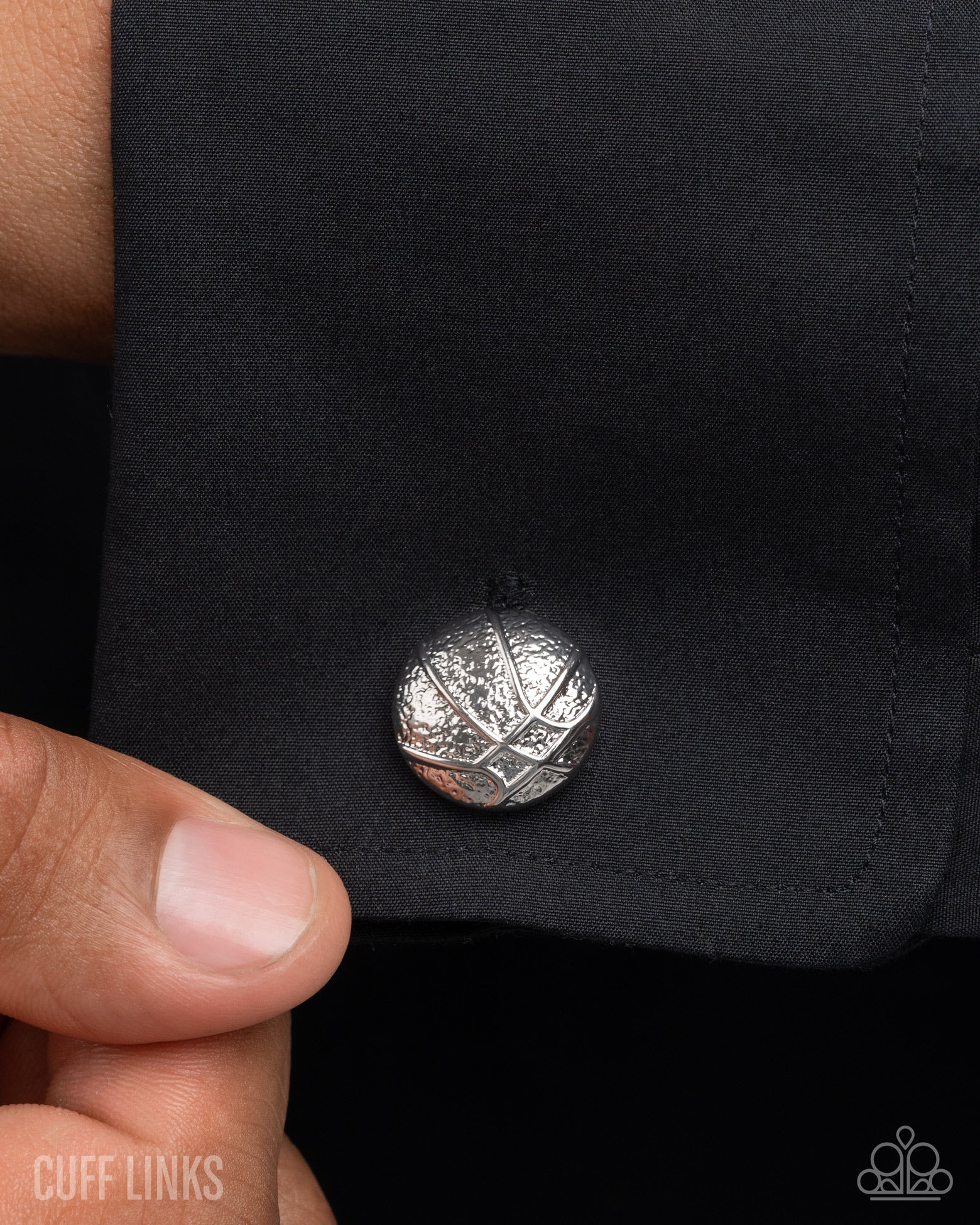 Shoot Your Shot - silver - Paparazzi MEN cufflinks