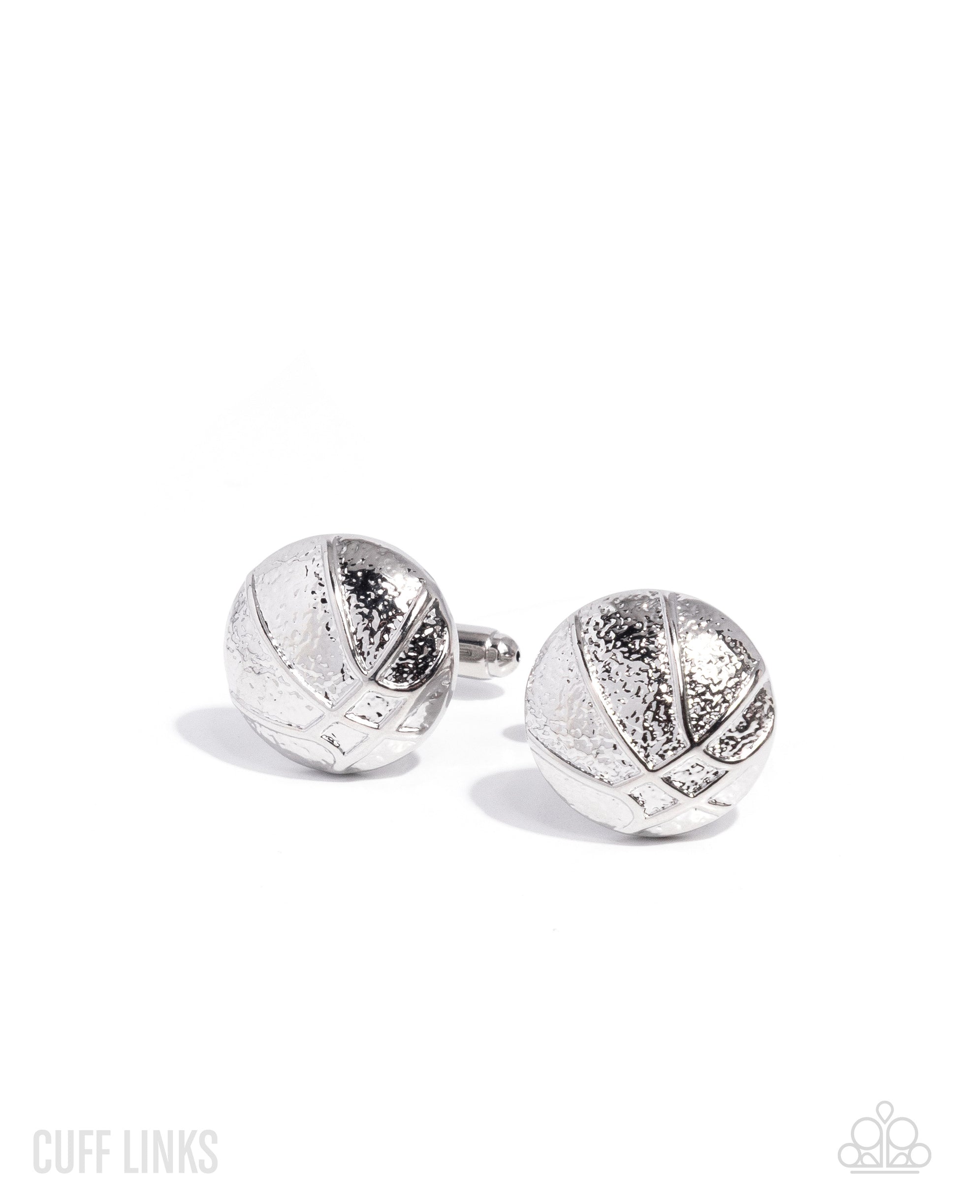 Shoot Your Shot - silver - Paparazzi MEN cufflinks