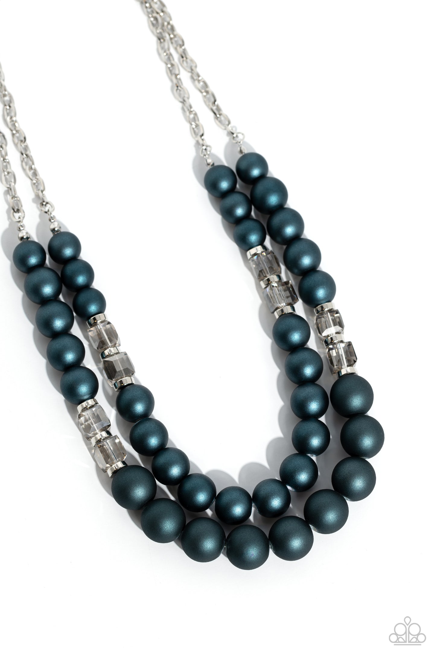 Shopaholic Season - blue - Paparazzi necklace