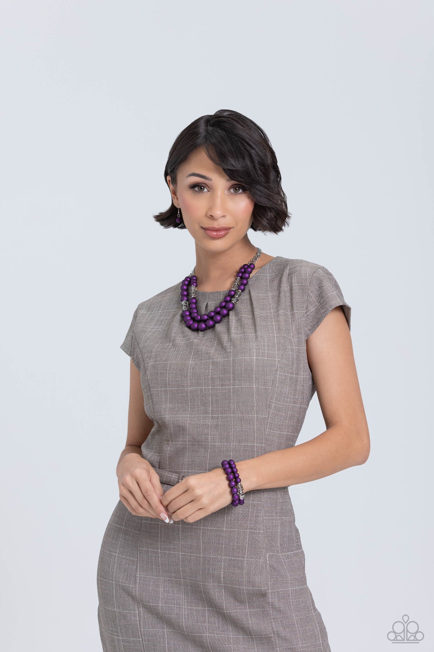 Shopaholic Showdown - purple - Paparazzi bracelet