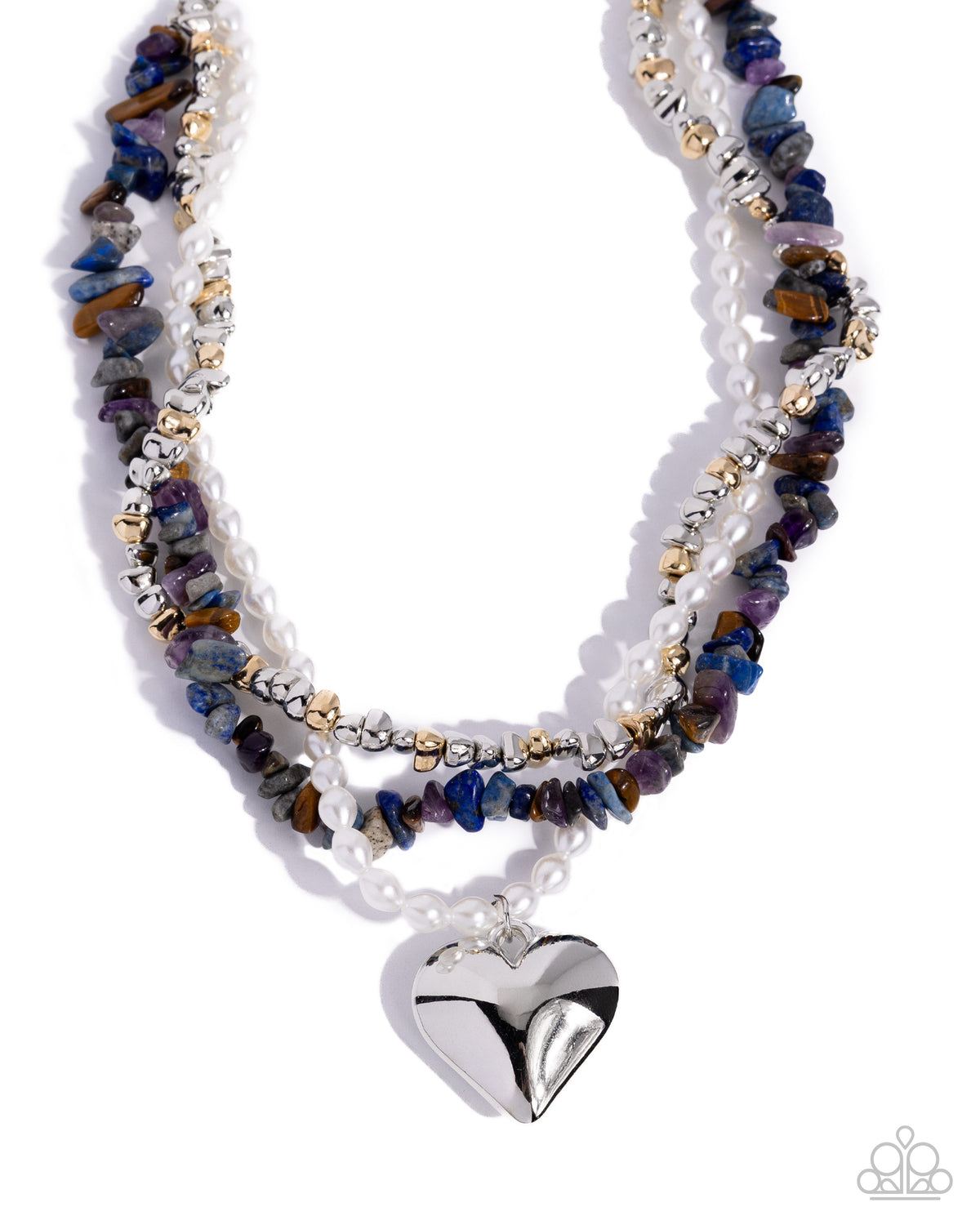 Significant Strands - blue - Paparazzi necklace