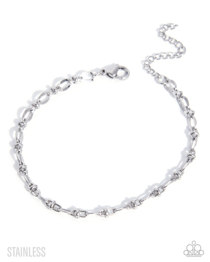 Simple Story - silver - Paparazzi bracelet