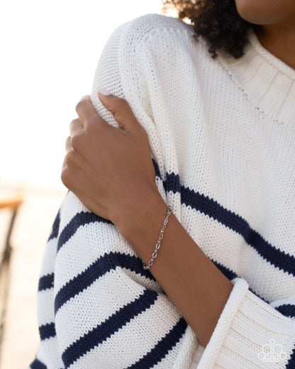 Simple Story - silver - Paparazzi bracelet