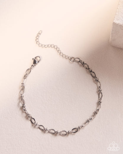 Simple Story - silver - Paparazzi bracelet