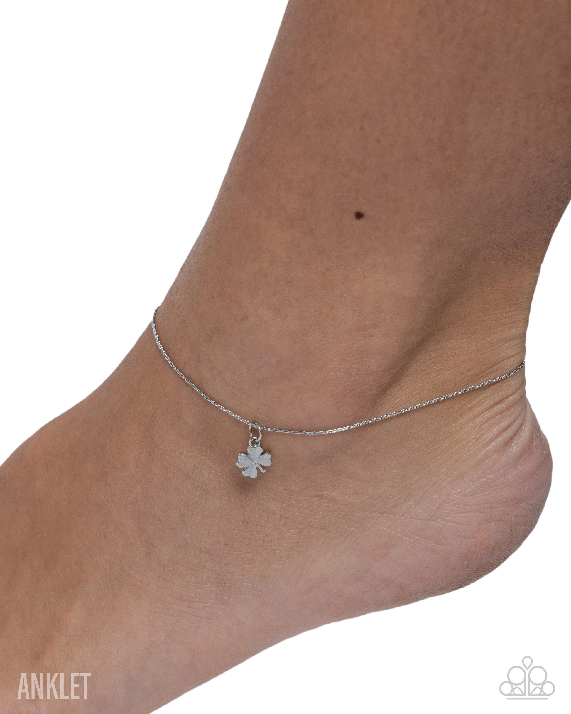 Simple Sunset - silver - Paparazzi anklet