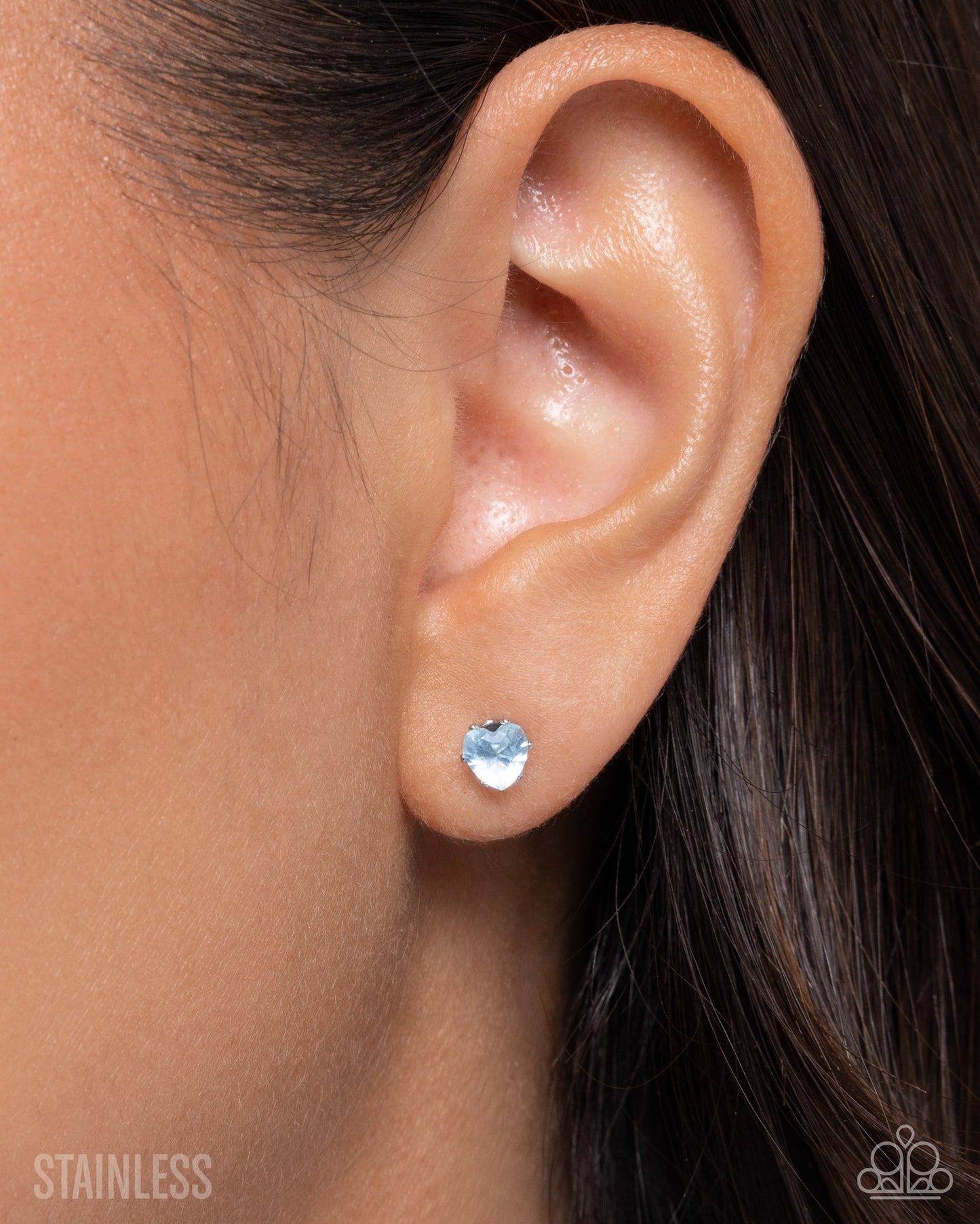 Simple Sweetheart - blue - Paparazzi earrings