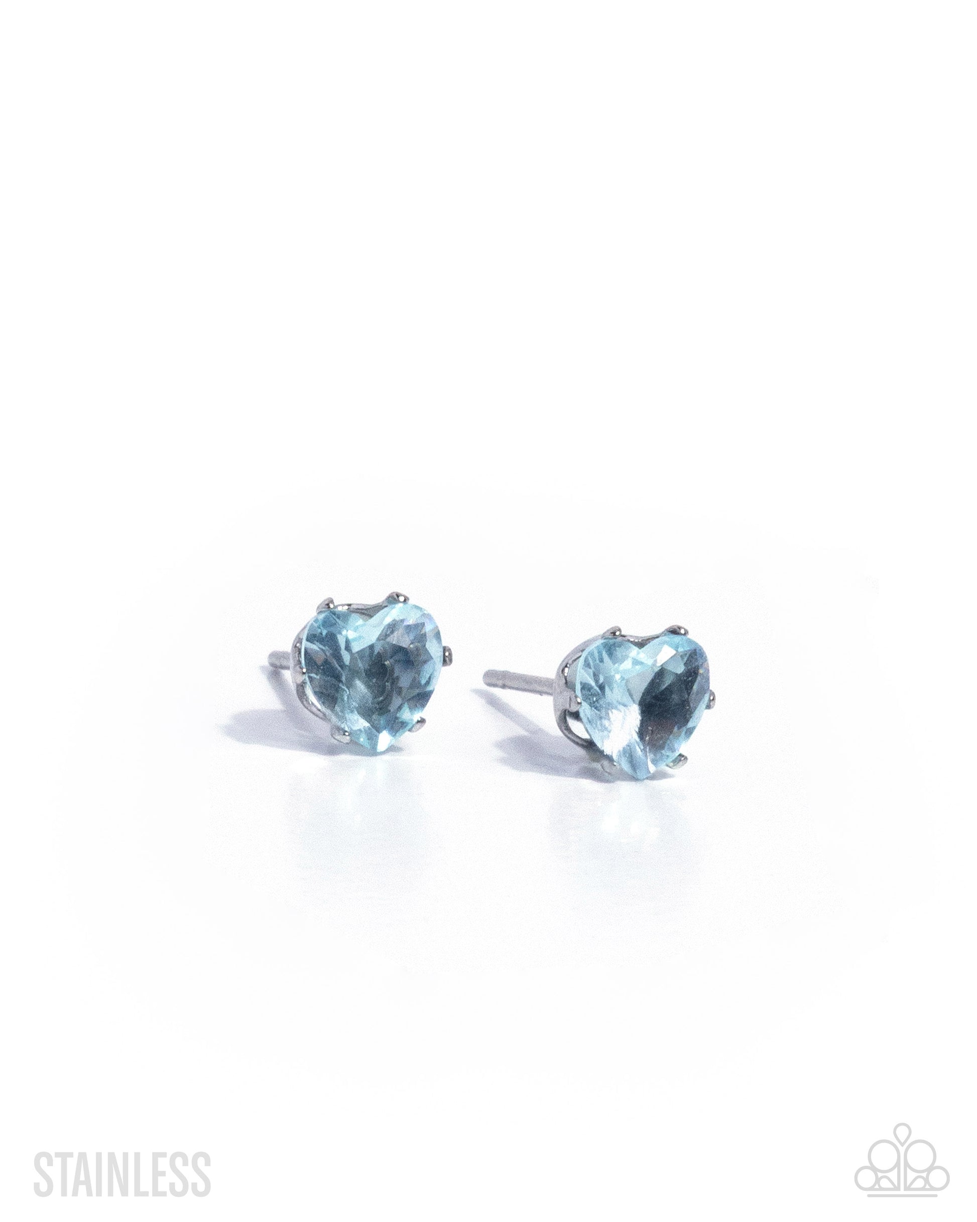 Simple Sweetheart - blue - Paparazzi earrings
