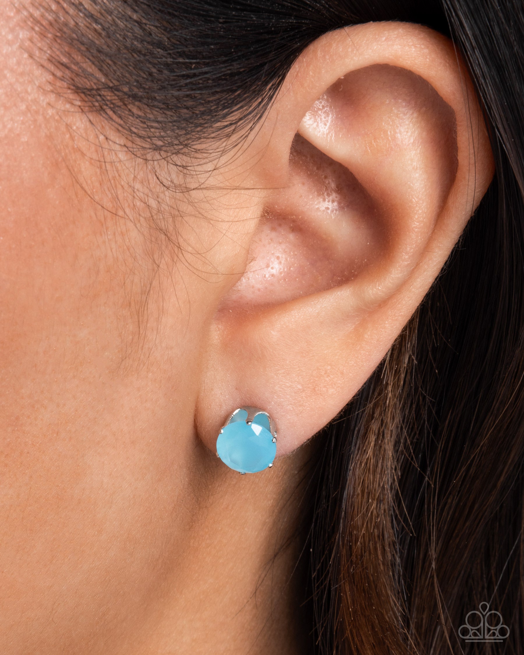 Simply Sublime - blue - Paparazzi earrings